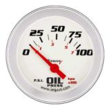 EQUUS 2-5/8-in. Electric Oil Pressure Gaug...