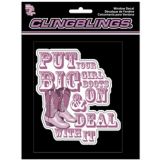 Cling Bling Car Decal