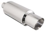 ING6000 Slant-Cut Muffler, Stainless Steel