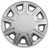 Silver Wheel Cover KT857, 15-in.