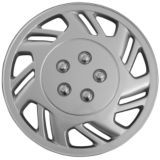 Seven Spoke Silver Wheel Cover KT818
