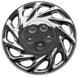 Chrome Finish Wheel Cover KT858 Plate Styl...