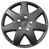 Matte Black Wheel Cover KT962, 14-in.