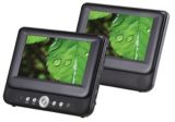 Lecteur de DVD portatif � double �cran Syl...