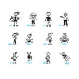 My Family Member Stickers