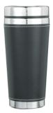 Premium Faux Leather Travel Mug