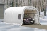 Clearview Round Top Canopy, 12 x 16 x 8-ft