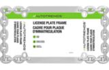 Chrome Chain License Plate Frame