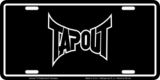 Tapout Stamped License Place