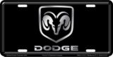 Dodge Stamped License Place