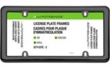 Plastic Black License Plate Frames, 2-pk