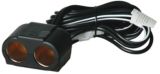 2-Outlet 12V Auxiliary Power Adaptor