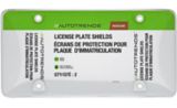 Clear Bubble License Plate Shields, 2-pk