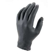 Iron Grip Black Nitrile Gloves, 100-pk 