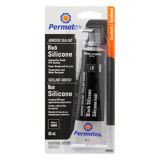Scellant adh�sif en silicone noir Permatex, 80 mL