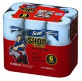Scott Blue Shop Towel, 6-pk