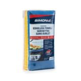 Chiffons en microfibres Simoniz, paquet de 25