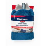 Simoniz Microfibre Premium Wash Mitt, 3-pack