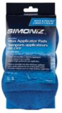 Simoniz Microfibre Wax Applicator Pads, 3-pk