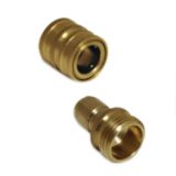 Raccord universel Simoniz, laiton