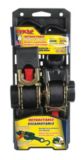 Sangles � cliquet r�tractables X-Strap, 6 pi, paq. 2