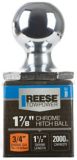 Reese Towpower Trailer Ball, Chrome 1-7/8-in.