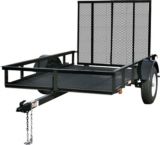 Angle Iron Landscape Trailer, 5 x 10-ft