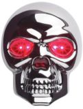 Skull Hitch Cover Brake Light