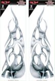 Lethal Threat Tribal Chrome Skulls Banner ...
