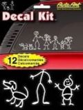 Auto Art Stick People Decal Kit