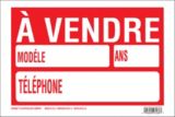 French Automotive For Sale Sign