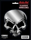 Mean Skull Classic Decal