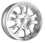 DIP D10 Rim in Silver with Machined Lip