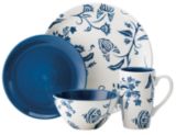 Debbie Travis Delft Dinnerware Set, 16-Pc