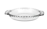 Clear Deep Glass Pie Plate