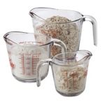 Anchor Hocking 3-pc Measuring Cup Set