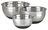 3-piece Arcosteel Mixing Bowl Set