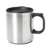 Stainless Steel Desk Mug, 400 mL