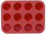 Silicone Mini-Muffin Pan, 12-Cup