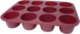 Silicone Muffin Pan, 12-Cup
