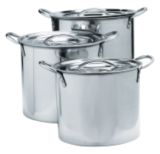 H2K Stockpots, 3-piece