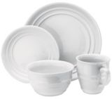 For Living Essentials White 16-piece Dinne...