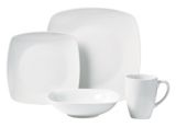 Service de vaisselle blanc Debbie Travis Metro, 16 pces
