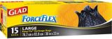 Glad ForceFlex Outdoor Garbage Bags