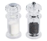 Moulin � poivre et � sel en acrylique, 5,25 po