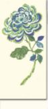 Serviette de cuisine, fleurs