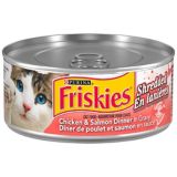 Purina Friskies Cat Food, Chicken and Salm...