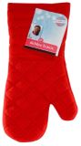 Debbie Travis Silicone Dot Oven Mitt, Red