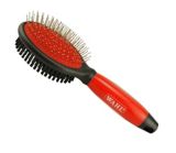 Brosse double, chien