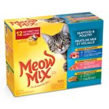 Meow Mix Market Variety Wet Cat Food, 12-Pk